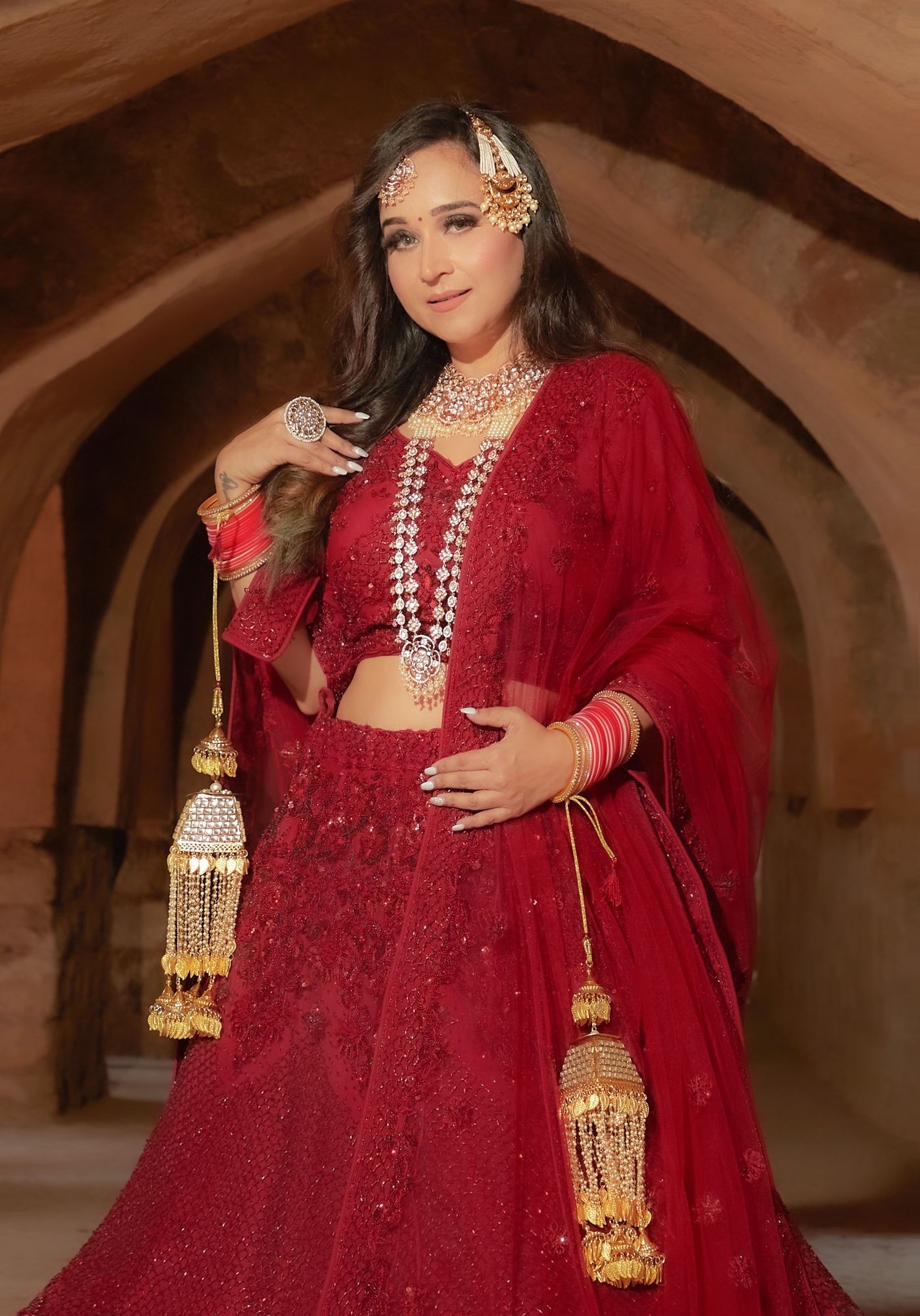 Wedding bridal styling